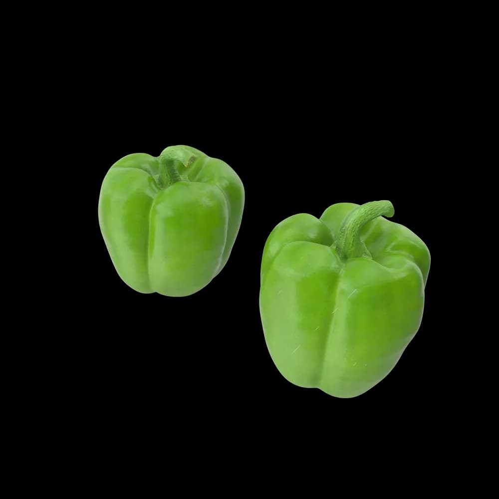 Green Bell Pepper 1